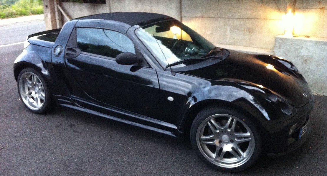 Location De Smart Roadster Brabus 2006 A Paris 355 Roadstr