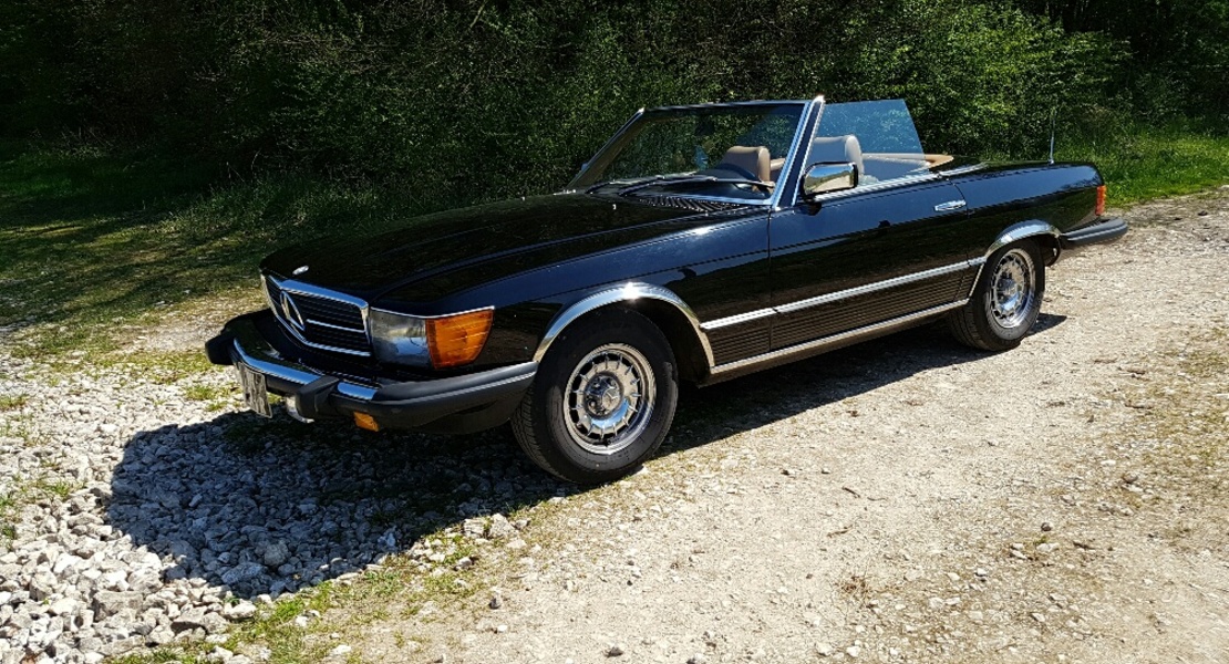 Location De Mercedes Sl 450 R107 1980 A Vesoul 699 Roadstr