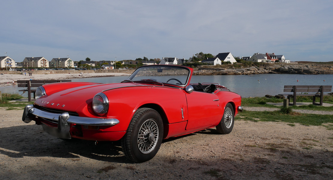 Location De Triumph Spitfire Mk3 1969 à Ploemeur 285 Roadstr